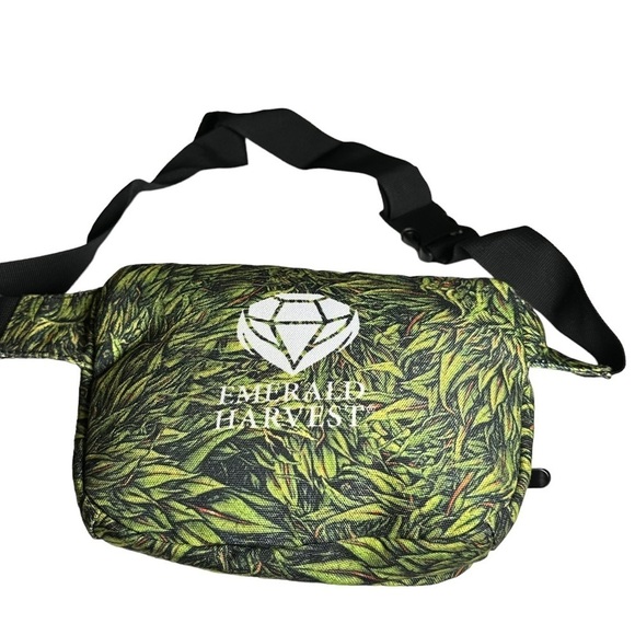 Emerald Harvest Chronic King Crossbody Bag Fanny Pack - Picture 4 of 13
